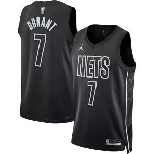Fascinante Kevin Durant Brooklyn Nets Jordan Brand Unisex Swingman Jersey Statement Edition Black per i Fan Veri