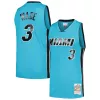 Bellissimo Fantastico Dwyane Wade Miami Heat Hardwood Classics 2005/06 Tropical Swingman Jersey Blue per i Fan Veri