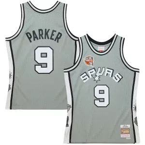 Bellissimo Incantevole Tony Parker San Antonio Spurs Unisex Hall of Fame Class of 2023 Throwback Swingman Jersey Gray per i Fan Veri