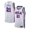 Bellissimo Lussuoso Joel Embiid Philadelphia 76ers Nike Unisex Swingman Jersey Association Edition White/Royal per i Fan Veri