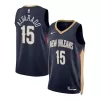 Bellissimo Pratico Jose Alvarado New Orleans Pelicans Nike Unisex Swingman Jersey Icon Edition Navy per i Fan Veri