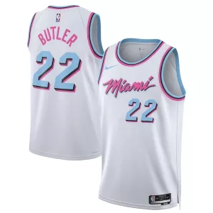 Bellissimo Pratico Prestigioso Jimmy Butler Miami Heat Nike Unisex 2024/25 Swingman Player Jersey City Edition White per i Fan Veri
