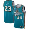 Bellissimo Sofisticato Jaden Ivey Detroit Pistons Nike Swingman Jersey Classic Edition Teal per i Fan Veri