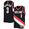 Carino Duraturo C.J. McCollum Portland Trail Blazers Nike Youth 2021/22 Diamond Swingman Jersey Icon Edition Black per i Fan Veri