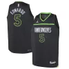Carino Elegante Anthony Edwards Minnesota Timberwolves Jordan Brand Youth Swingman Jersey Statement Edition Black per i Fan Veri