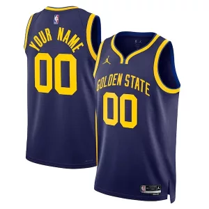Carino Golden State Warriors Jordan Brand Unisex 2022/23 Swingman Custom Jersey Statement Edition Blue per i Fan Veri