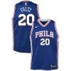 Carino Resistente Meraviglioso Markelle Fultz Philadelphia 76ers Nike Youth Swingman Jersey Blue Icon Edition per i Fan Veri
