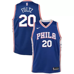 Carino Resistente Meraviglioso Markelle Fultz Philadelphia 76ers Nike Youth Swingman Jersey Blue Icon Edition per i Fan Veri