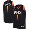 Carino Robusto Devin Booker Phoenix Suns Jordan Brand Youth Swingman Jersey Statement Edition Black per i Fan Veri