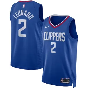 Carino Splendido Kawhi Leonard LA Clippers Nike Unisex Swingman Jersey Icon Edition Royal/White per i Fan Veri