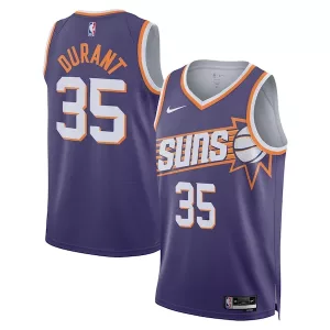 Classico Gorgeous Prestigioso Kevin Durant Phoenix Suns Nike Unisex Swingman Jersey Icon Edition Purple/White per i Fan Veri