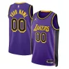 Classico Los Angeles Lakers Jordan Brand Unisex 2022/23 Swingman Custom Jersey Statement Edition Purple per i Fan Veri
