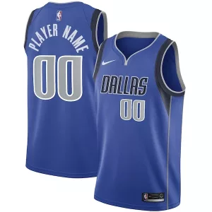 Classico Magnifico Carino Dallas Mavericks Nike 2020/21 Swingman Custom Jersey Icon Edition Blue per i Fan Veri