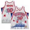 Classico Stupendo Raffinato Philadelphia 76ers x Tats Cru Hardwood Classics Fashion Jersey White per i Fan Veri