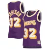 Comodo Eccezionale Fantastico Magic Johnson Los Angeles Lakers Women's Hardwood Classics 1984/85 Swingman Jersey Purple per i Fan Veri