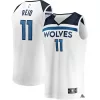 Comodo Naz Reid Minnesota Timberwolves Youth Fast Break Replica Player Jersey Association Edition White per i Fan Veri