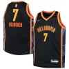 Comodo Pratico Delizioso Chet Holmgren Oklahoma City Thunder Nike Youth 2024/25 Swingman Player Jersey City Edition Black per i Fan Veri