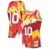 Comodo Prestigioso Sam Cassell Houston Rockets Hardwood Classics 1993/94 Hyper Hoops Swingman Jersey Red per i Fan Veri