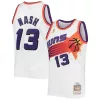 Comodo Raffinato Steve Nash Phoenix Suns 2001/02 Hardwood Classics Swingman Jersey White/Purple per i Fan Veri