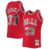 Comodo Sofisticato Scottie Pippen Chicago Bulls 1997/98 Hardwood Classics NBA 75th Anniversary Diamond Swingman Jersey Red per i Fan Veri