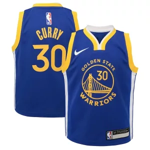 Comodo Stephen Curry Golden State Warriors Nike Toddler Swingman Player Jersey Icon Edition Royal per i Fan Veri