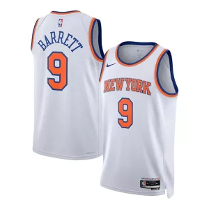 Comodo Stupendo Pratico RJ Barrett New York Knicks Nike Unisex Swingman Jersey Association Edition White per i Fan Veri