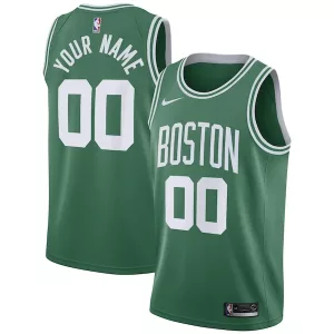 Cool Boston Celtics Nike 2020/21 Swingman Custom Jersey Icon Edition Kelly Green per i Fan Veri