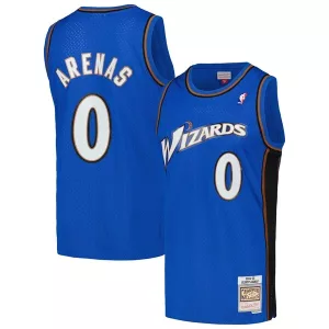 Cool Fascinante Gilbert Arenas Washington Wizards 2004/05 Hardwood Classics Swingman Jersey Blue per i Fan Veri