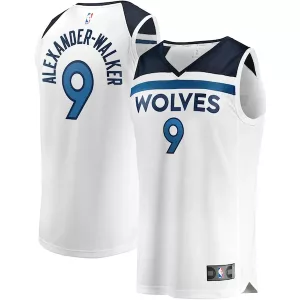 Cool Nickeil Alexander Walker Minnesota Timberwolves Youth Fast Break Replica Player Jersey Association Edition White per i Fan Veri