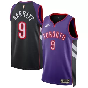 Cool RJ Barrett Toronto Raptors Nike Unisex 2024/25 Swingman Jersey Purple Classic Edition per i Fan Veri