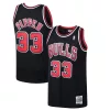 Cool Versatile Scottie Pippen Chicago Bulls 1997/98 Hardwood Classics Swingman Jersey Black/White per i Fan Veri