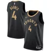 Delizioso Attraente Scottie Barnes Toronto Raptors Nike Unisex 2022/23 Swingman Jersey City Edition Black per i Fan Veri