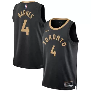 Delizioso Attraente Scottie Barnes Toronto Raptors Nike Unisex 2022/23 Swingman Jersey City Edition Black per i Fan Veri