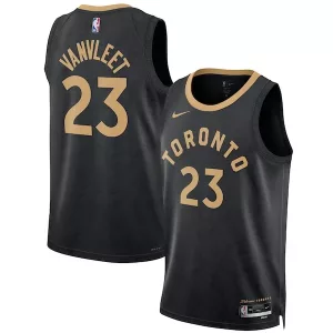 Delizioso Fred VanVleet Toronto Raptors Nike Unisex 2022/23 Swingman Jersey City Edition Black per i Fan Veri