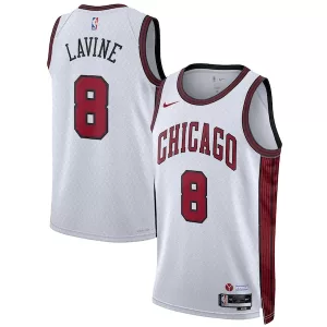 Delizioso Gorgeous Pratico Zach LaVine Chicago Bulls Nike Unisex 2022/23 Swingman Jersey City Edition White per i Fan Veri
