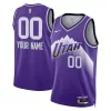 Delizioso Moderno Sofisticato Utah Jazz Nike Unisex 2023/24 Custom Swingman Jersey Purple City Edition per i Fan Veri