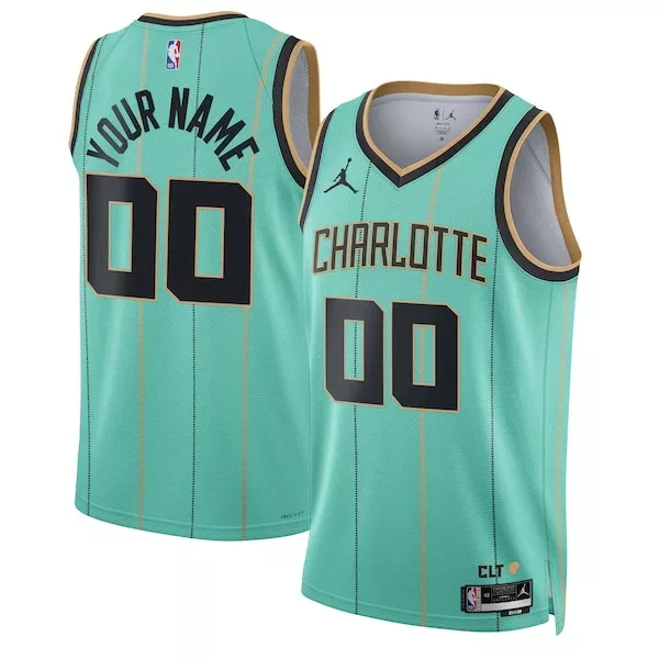 Delizioso Pratico Stupendo Charlotte Hornets Jordan Brand Unisex 2024/25 Custom Swingman Jersey City Edition Mint per i Fan Veri