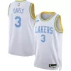 Delizioso Splendido Fascinante Anthony Davis Los Angeles Lakers Nike Swingman Jersey Classic Edition White per i Fan Veri