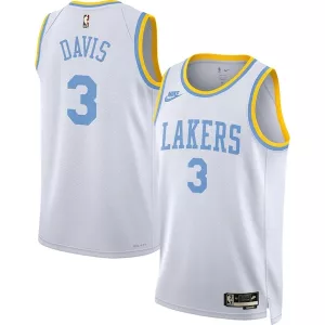 Delizioso Splendido Fascinante Anthony Davis Los Angeles Lakers Nike Swingman Jersey Classic Edition White per i Fan Veri