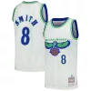 Delizioso Steve Smith Atlanta Hawks Chainstitch Swingman Jersey Cream per i Fan Veri
