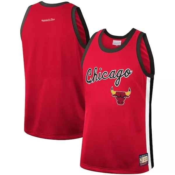 Delizioso Versatile Chicago Bulls Hardwood Classics Team Heritage Fashion Jersey Red per i Fan Veri