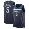 Eccezionale Anthony Edwards Minnesota Timberwolves Nike Unisex Swingman Jersey Icon Edition Navy per i Fan Veri