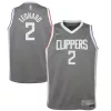 Eccezionale Bellissimo Delizioso Kawhi Leonard LA Clippers Nike Youth 2020/21 Swingman Player Jersey Gray Earned Edition per i Fan Veri