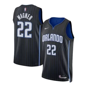 Eccezionale Franz Wagner Orlando Magic Nike Unisex Swingman Jersey Icon Edition Black per i Fan Veri