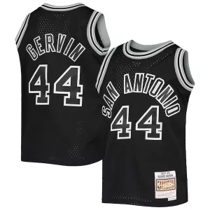 Eccezionale George Gervin San Antonio Spurs Youth 1978/79 Hardwood Classics Swingman Jersey Black per i Fan Veri