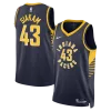 Eccezionale Gorgeous Pascal Siakam Indiana Pacers Nike Unisex Swingman Jersey Icon Edition Navy per i Fan Veri