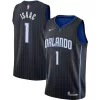Eccezionale Jonathan Isaac Orlando Magic Nike Swingman Jersey Black Icon Edition per i Fan Veri