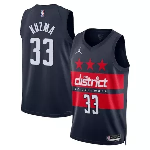 Eccezionale Magnifico Cool Kyle Kuzma Washington Wizards Jordan Brand Unisex 2024/25 Swingman Jersey Statement Edition Navy per i Fan Veri