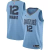 Elegante Comodo Ja Morant Memphis Grizzlies Jordan Brand Unisex Swingman Jersey Statement Edition Light Blue per i Fan Veri
