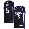 Accattivante De'Aaron Fox Sacramento Kings Nike Youth Swingman Jersey Icon Edition Purple per i Fan Veri